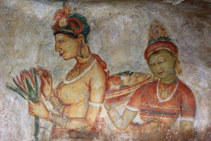 Affreschi a Sigiriya